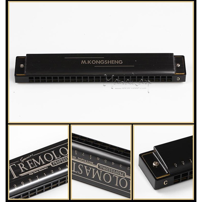 Kèn harmonica Kongsheng Tremolo Master 24 lỗ key C