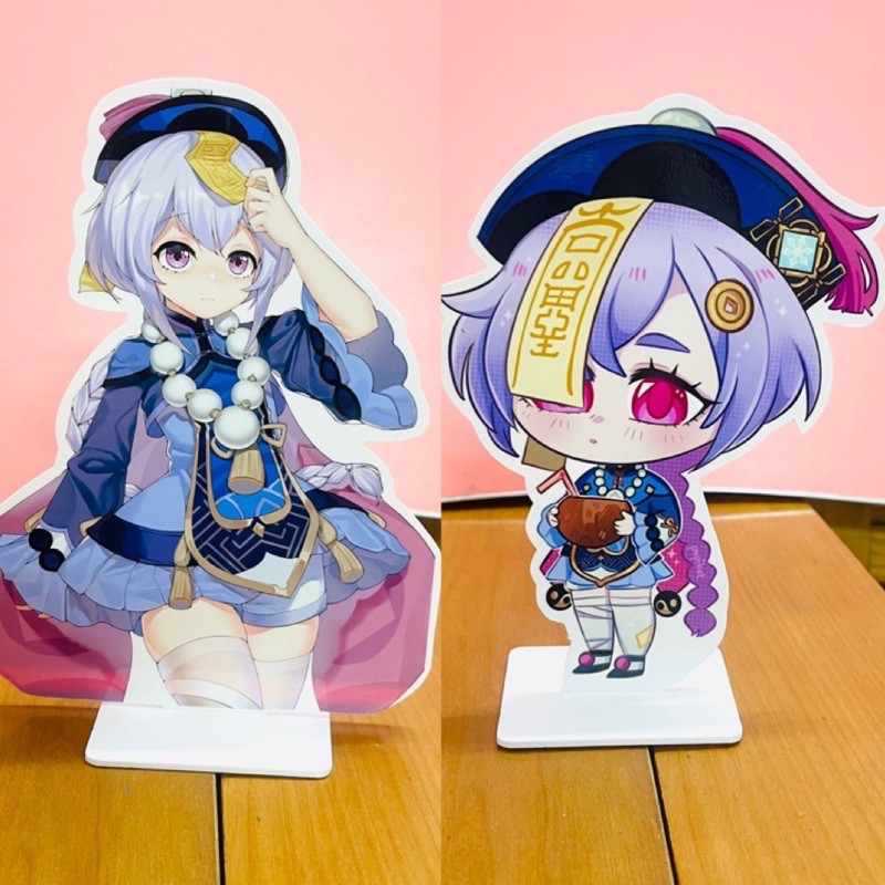 mô hình anime để bàn Qiqi genshin impact / Standee để bàn genshin impact qiqi