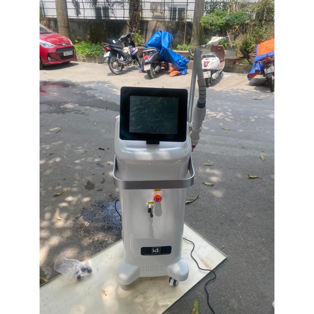 Máy laser K4 xóa nám tàn nhang xóa xăm mi,môi bớt chàm Bảo Hành 12 tháng Bảo trì trọn đời mẫu 2022