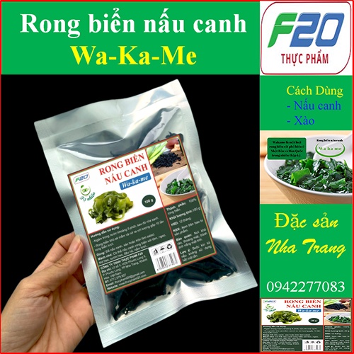 {2 gói} Rong Biển Nấu Canh WA-KA-ME (20/gói) ngon tuyệt. Rong Biển Khô Nấu Canh