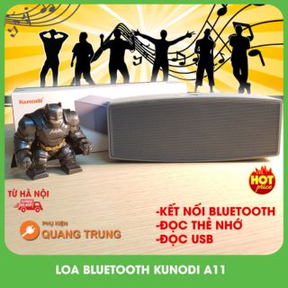 Loa bluetooth 4.1 kunodi A11,hỗ trợ thẻ nhớ và usb