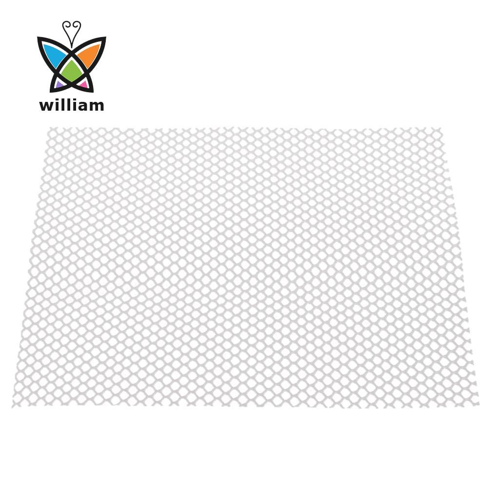 [william] Pet Plastic Cage Mat Hamster Rabbit Cage Grids Holes Anti-slip Feet Pads