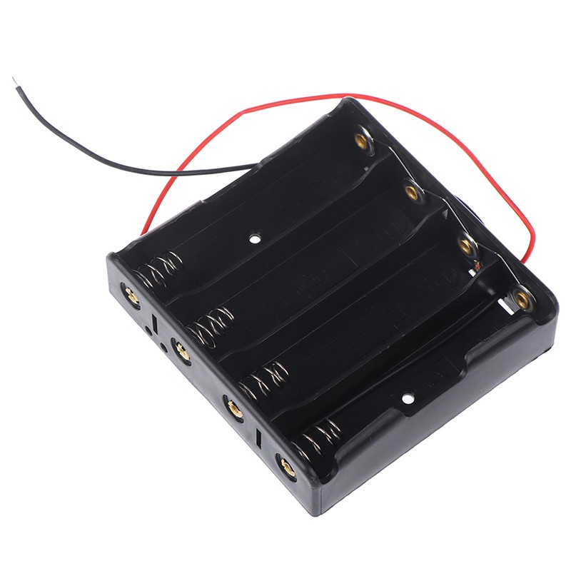 1 Hộp Đựng Pin Li-ion Bằng Nhựa Cho 2 / 3 / 4x3.7V 18650