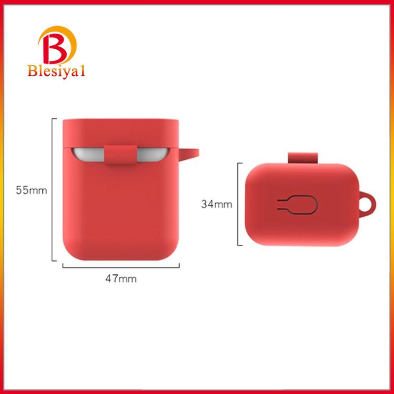 Vỏ silicone màu trắng bảo vệ hộp sạc tai nghe Xiaomi Airpod