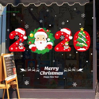 Decal dán tường hình ông già Noel ngộ nghĩnh