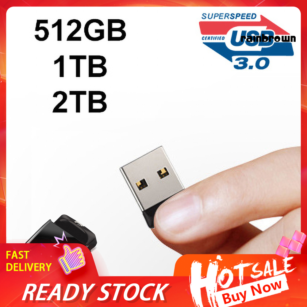 512GB 1TB 2TB Mini High Speed USB 3.0 Flash Drive U Disk Memory Thumb Stick /RXDN/