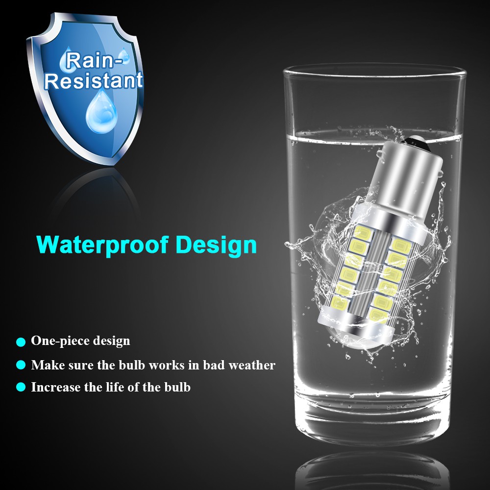 1 Bóng Đèn LED 33 Bóng 1157 BAY15D 1156 BA15S BAU15S 7440 T20 P21W Cho Xe Hơi