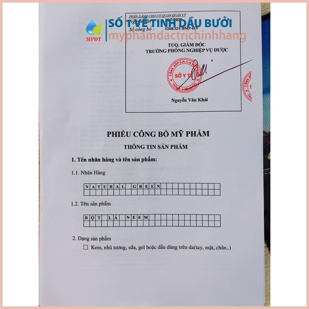 Bột lá neem nguyên chất, bột lá neem làm đẹp, kiềm dầu, mờ nám, tàn nhang,..