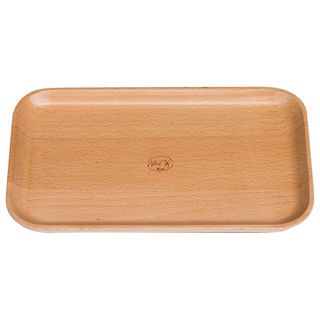 Khay gỗ nguyên khối decor hình chữ nhật Nhatvywood NV5201