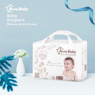 Bỉm quần Bens Baby hàng nội địa trung size M/40 L/36 XL 32/XXL/30