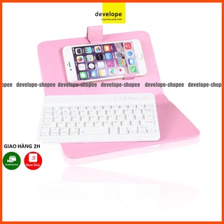 Bao da bàn phím Bluetooth dành cho điện thoại hệ điều hành IOS - Iphone