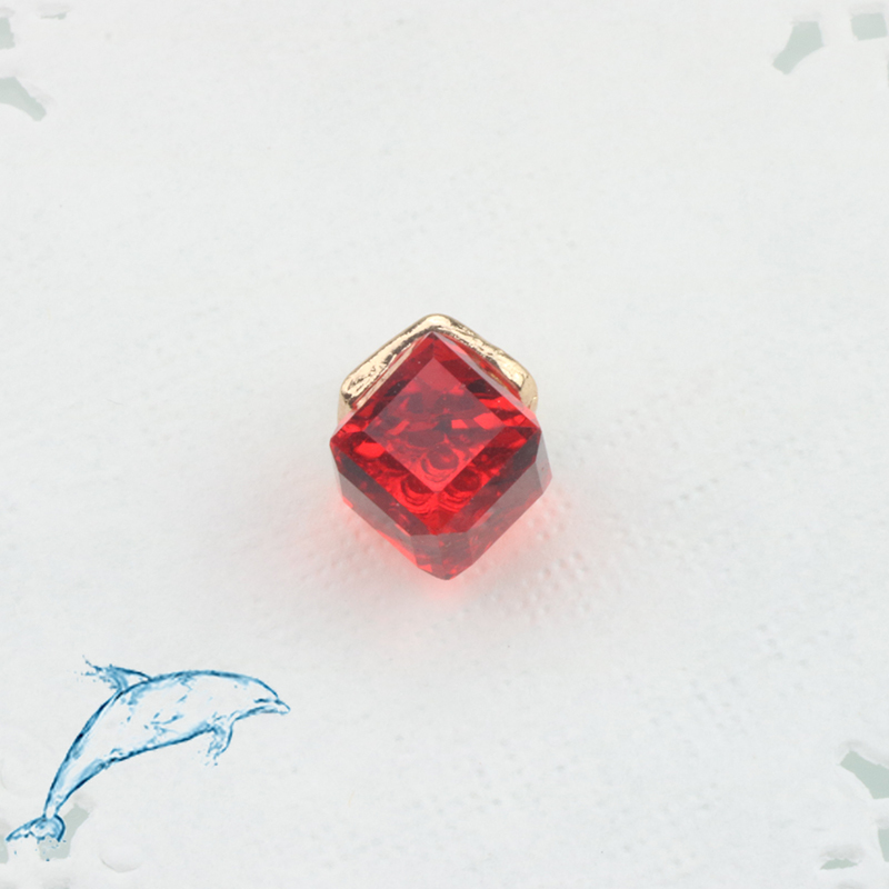 Phụ Kiện Hạt Pha Lê Hình Vuông Nhiều Màu Làm Trang Sức Thủ Công diy