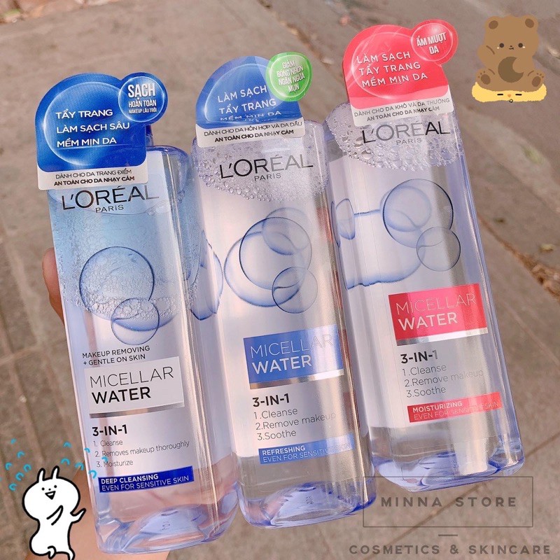 NƯỚC TẨY TRANG LOREAL MICELLAR WATER