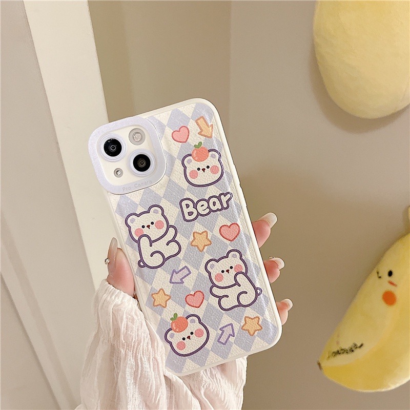 Ốp lưng iphone Ốp Lưng Họa Tiết Trái Vải Cho Iphone 7/7plus/8/8plus/x/xs/11/12/13/pro/max/plus/promax Dinuo case