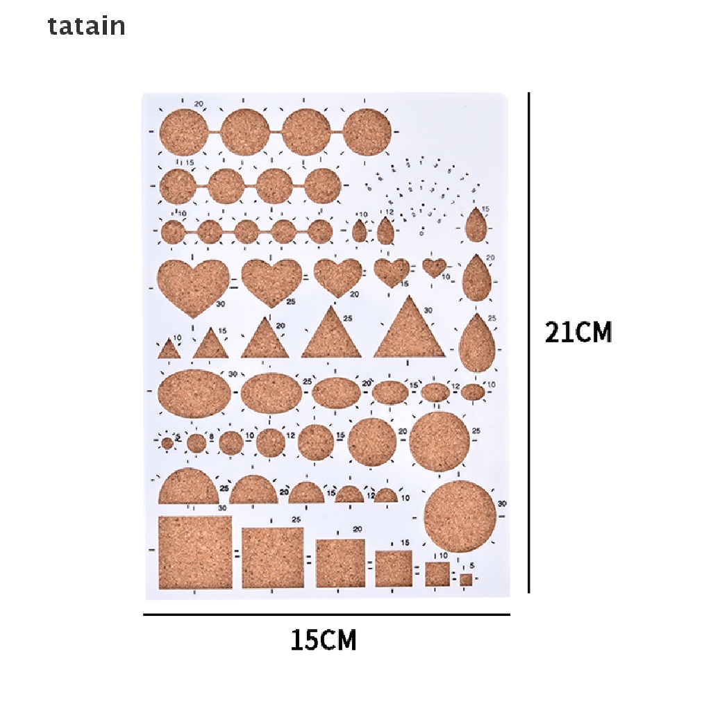 [TAT] Corkboard Template Paper Tool Paper-scrolling Filigree Mosaic Quilling DIY Carft CVX