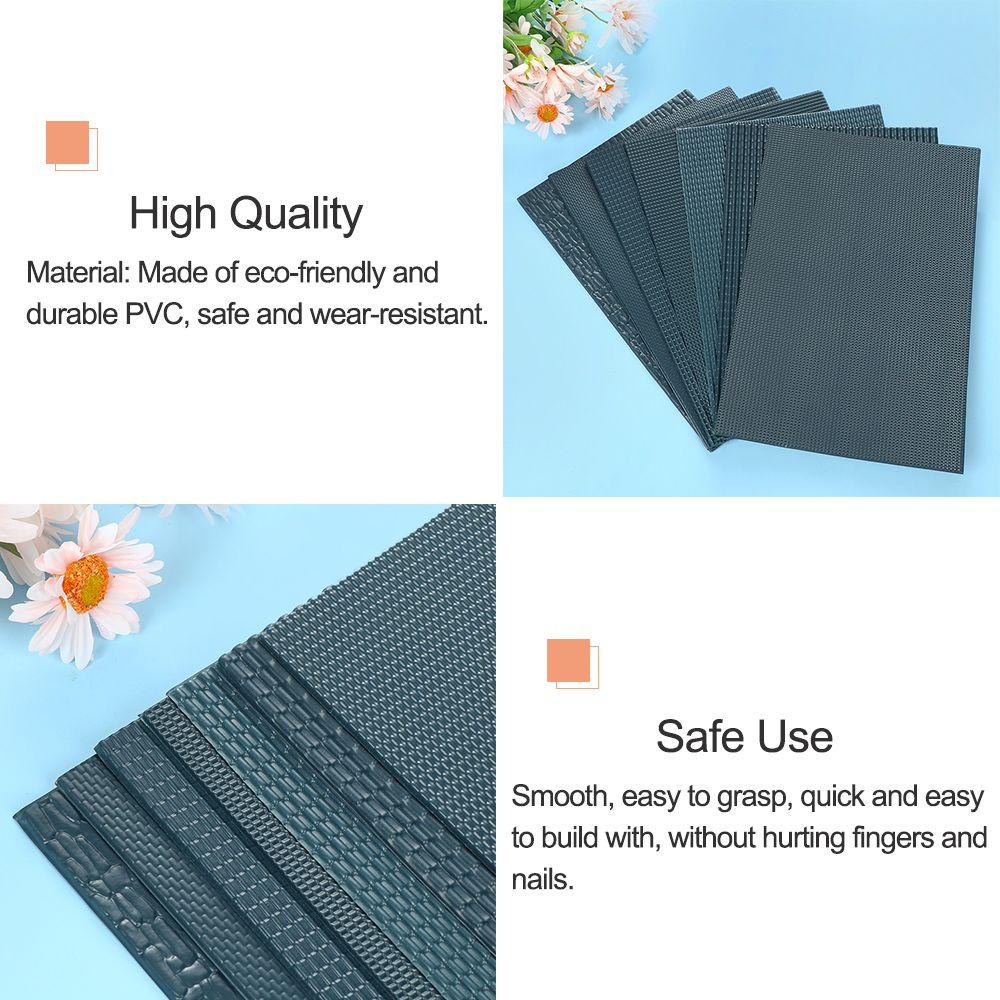 Set 4 Tấm Lót PVC Siêu Nhẹ An Toàn Chống Mài Mòn Cho Mái Nhà