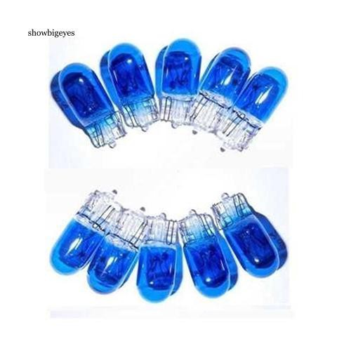 10 bóng đèn Xenon T10 12V 5W siêu sáng cho xe hơi
