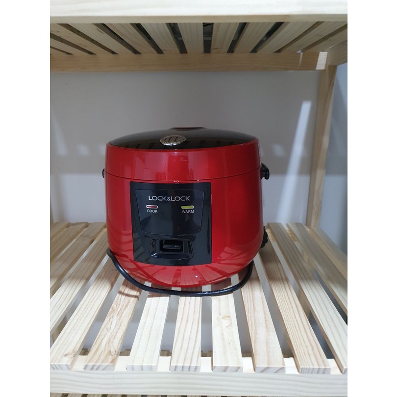 Lock&Lock nồi cơm điện cơ mini EJR431 dung tích 1L- 350W nhỏ xinh phù hợp cho gia đình ít người, chính hãng BH 12 tháng