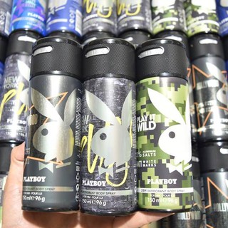 Xịt khử mùi toàn thân nam Playboy Malibu.
