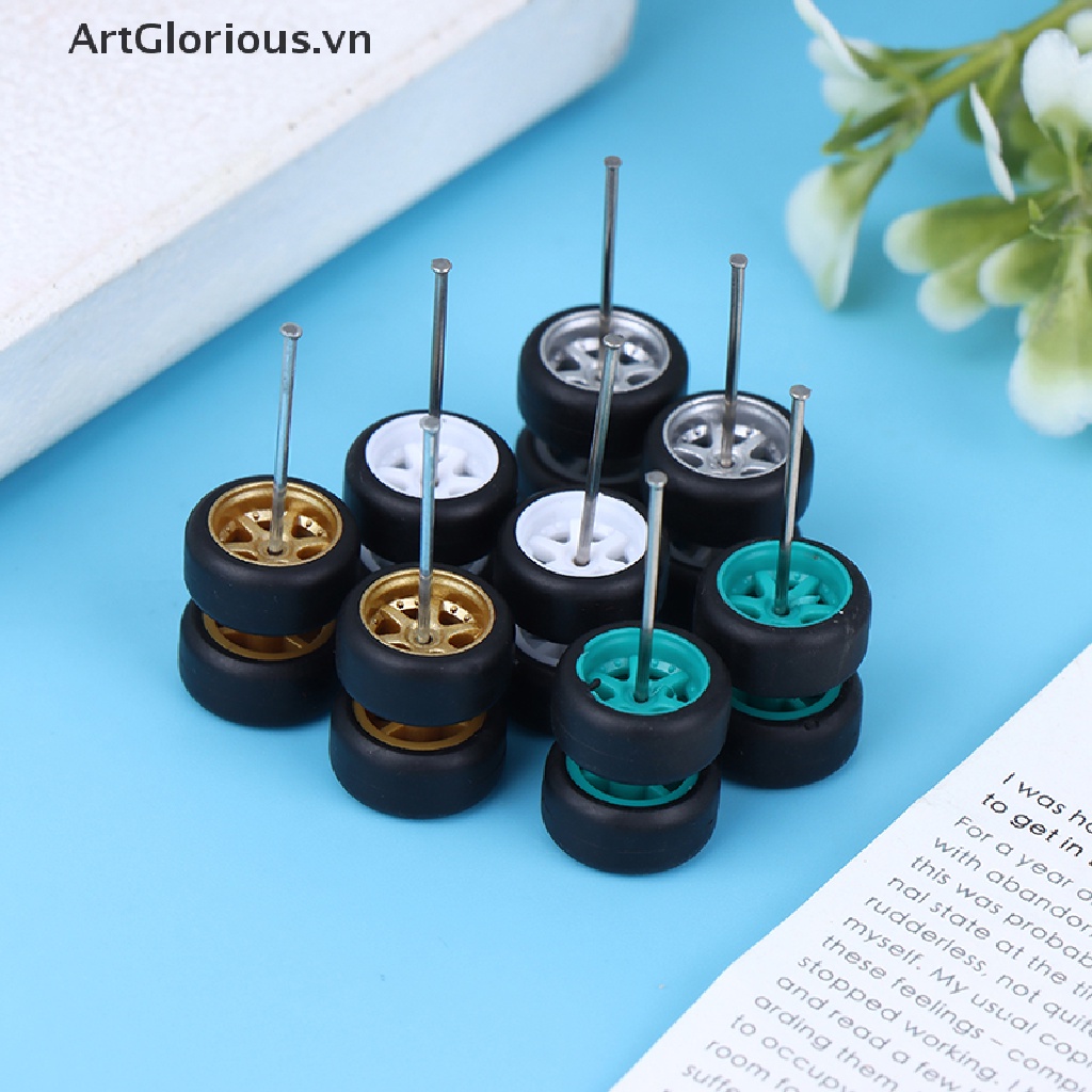 Bánh Xe Cao Su Tỉ Lệ 1 / 64 Cho Mô Hình Xe Đồ Chơi