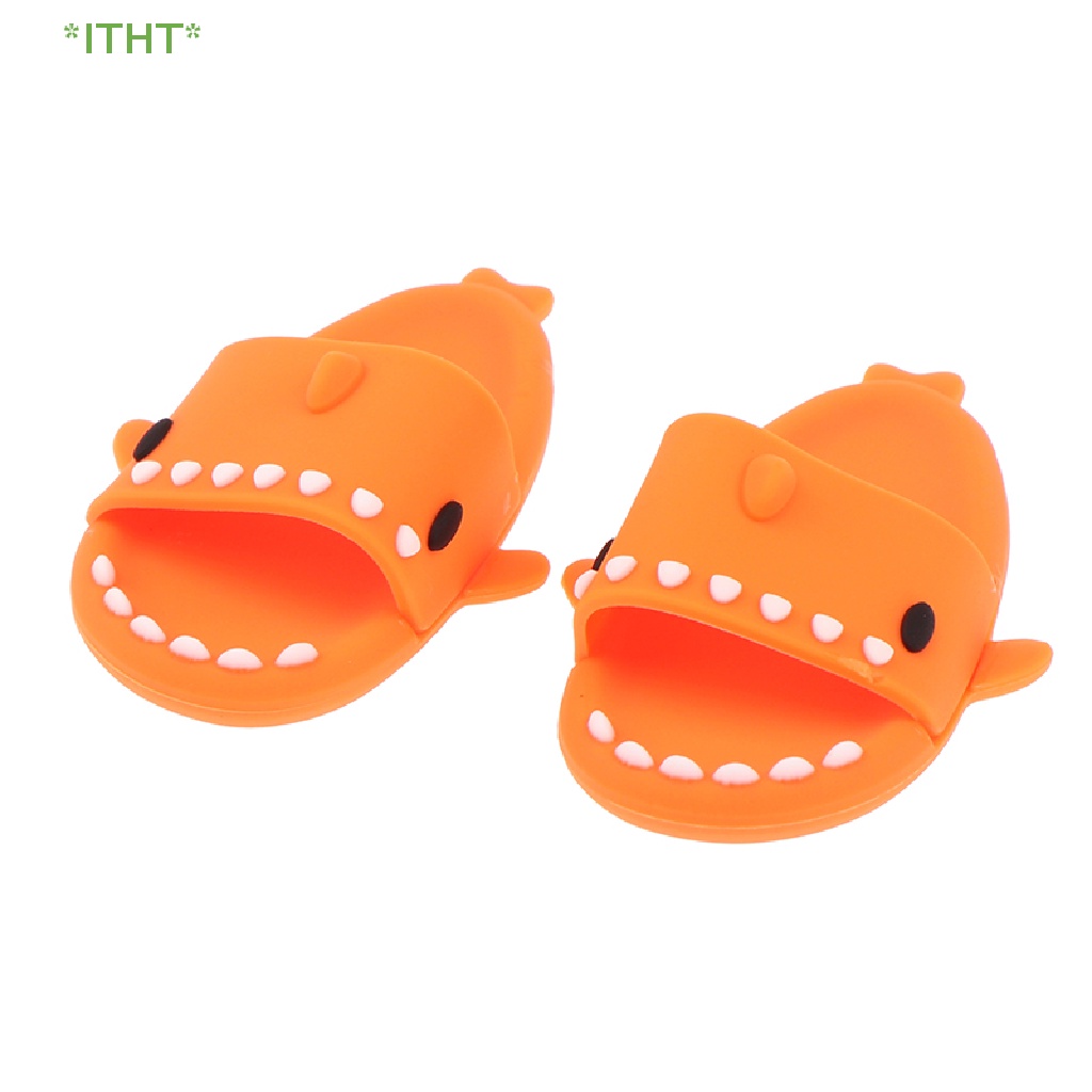 1 Đôi Giày Hình Cá Mập Dễ Thương Cho Búp Bê 1 / 6 bjd Mới