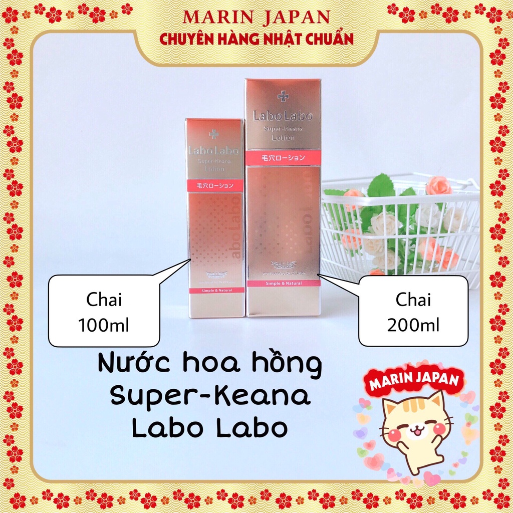 (Có sẵn,hàng Chuẩn) Nước Hoa Hồng Super-Keana DR.CI.LABO-LABO lotion Labo labo thu nhỏ lỗ chân lông