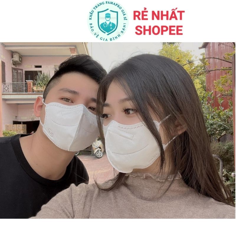 Khẩu trang 7D FIT người lớn 5lớp Platium kháng khuẩn Famapro công ty Nam Anh