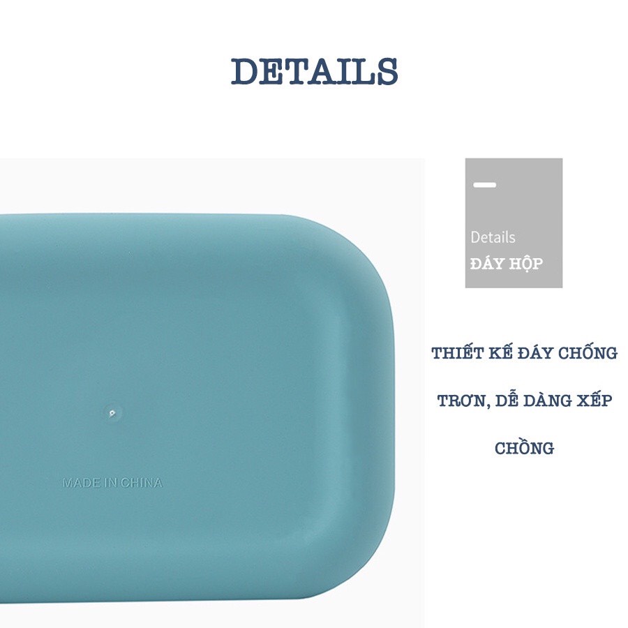 Hộp Đựng Đồ Bằng Nhựa Đa Năng Có Tay Cầm Nhiều Màu Tiện Dụng Cao Cấp Đựng Quần Áo, Mỹ Phẩm Q002