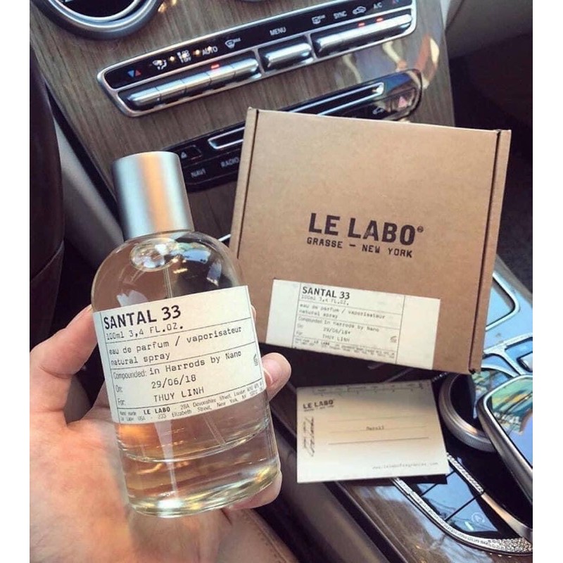 Nước hoa Le Labo Santal 33 100ml