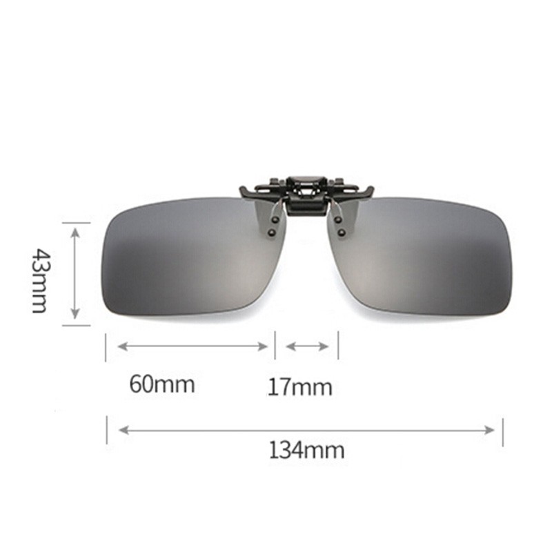 Kẹp Kính Mát Phân Cực Chống Tia Uv Thời Trang