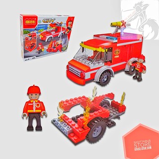 LEGO Lắp Ráp Xe Cứu Hỏa ( 186 Pcs )