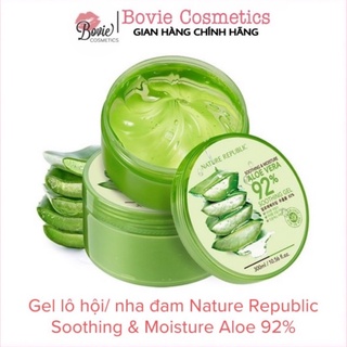 Gel Lô Hội Nha Đam Nature Republic Soothing & Moisture Aloe 92% 300ml