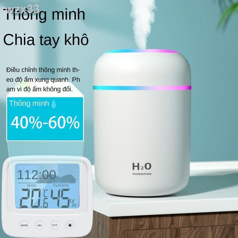 usb máy tạo ẩm phòng ngủ gia đình nhỏ mini câm công suất lớn phun sương air student xịt thơm xe hơi