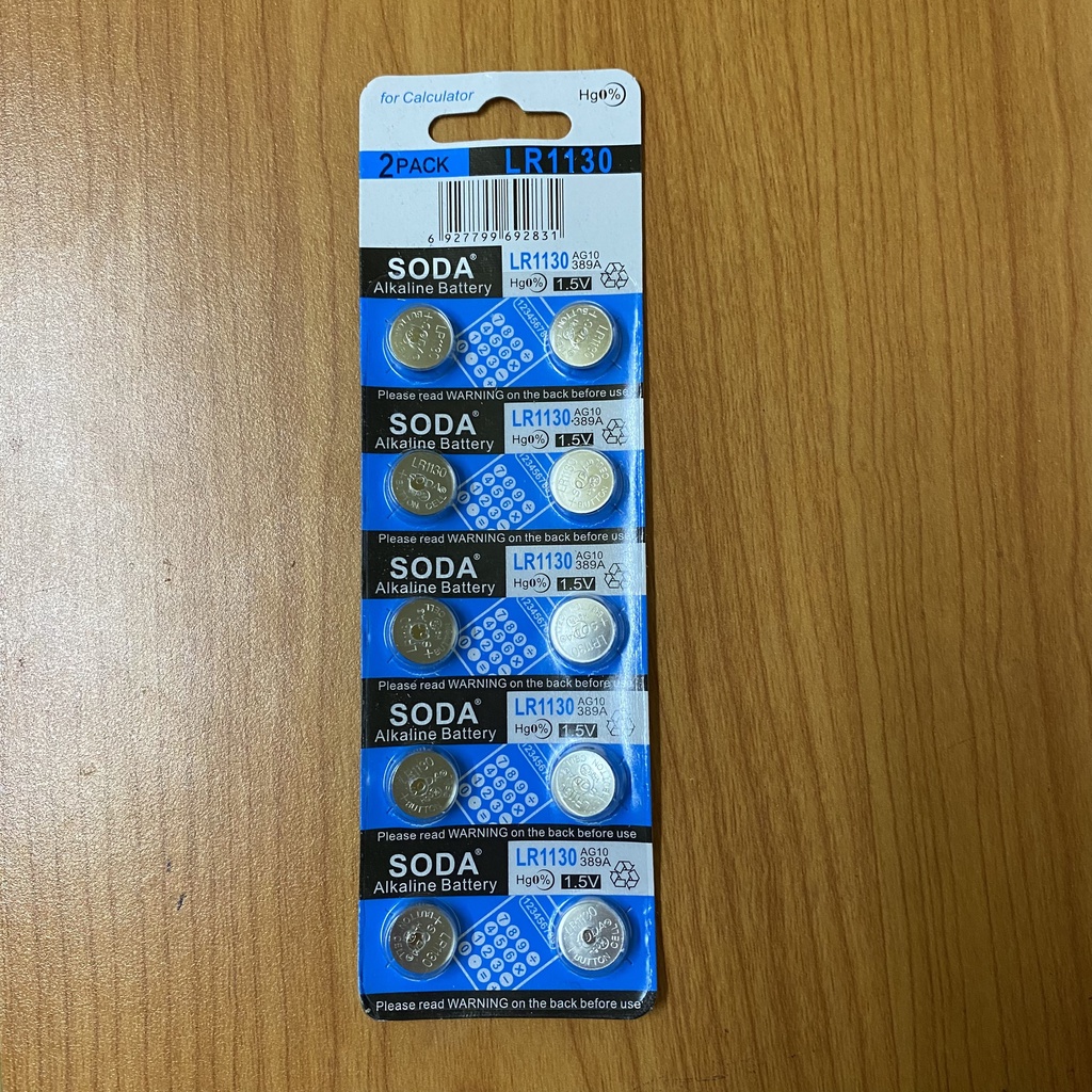 Pin AG10 sử dụng đèn mặt trăng, dèn ngủ, đồng hồ đeo tay