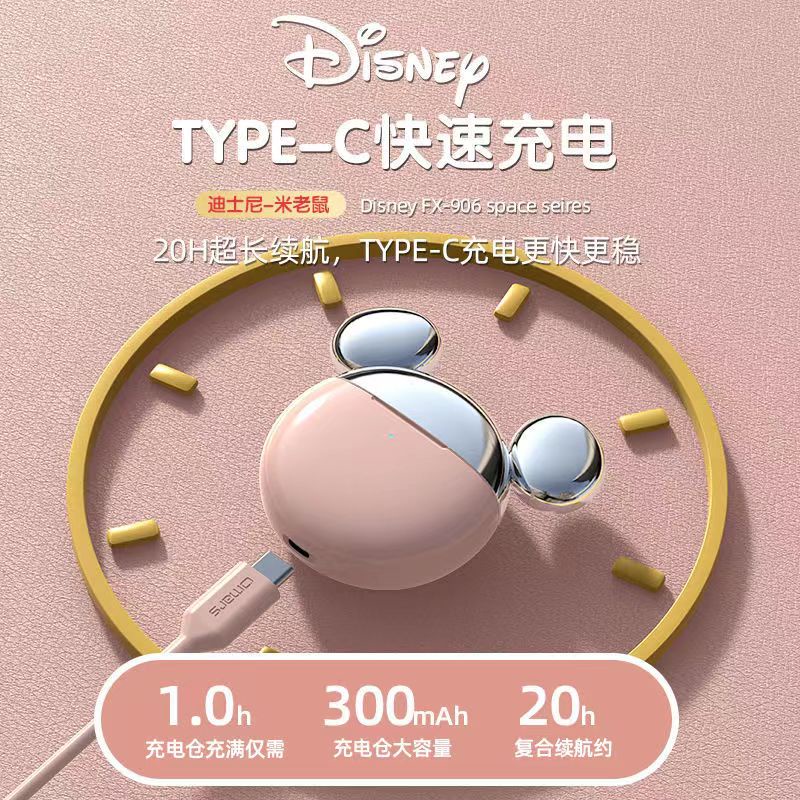 Tai Nghe Nhét Chụp Chup Tai Bluetooth Không Dây Chống ồn Blutooth Chơi Chơi Game Tai Nghe Pro Gameming Gaming Disney Mickey Mouse Mini Android TWS Có Mic