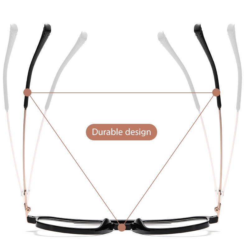 Kính mát ZELIN TJ804 TR90 thời trang chống ánh sáng xanh tùy chọn màu sắc