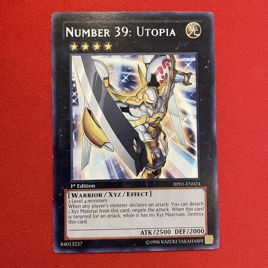 [EN-JP][Thẻ Bài Yugioh Chính Hãng] Number 39: Utopia