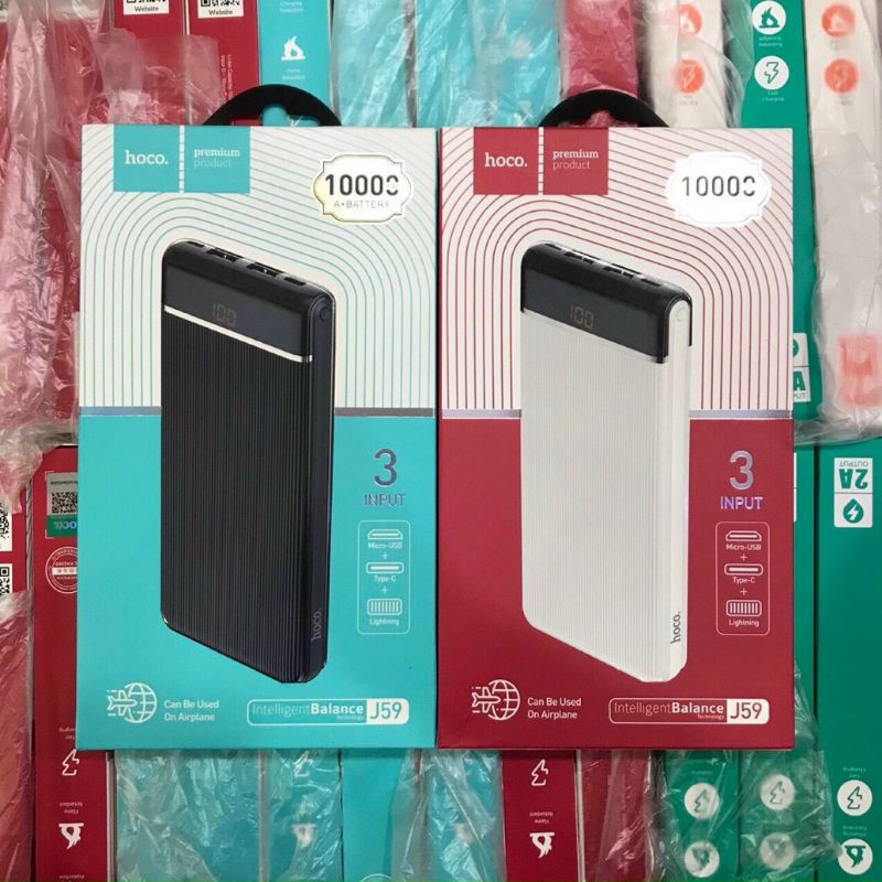 Pin Sạc Dự Phòng HOCO J59 10000mAh