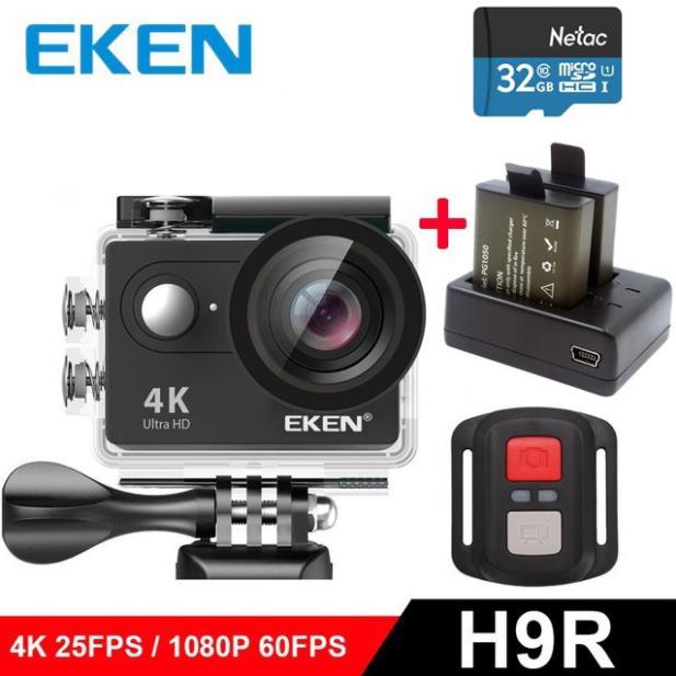 Camera Eken H9R Bản Mới Nhất Version 8.0 20MP - Chính Hãng Bảo Hành 12 Tháng