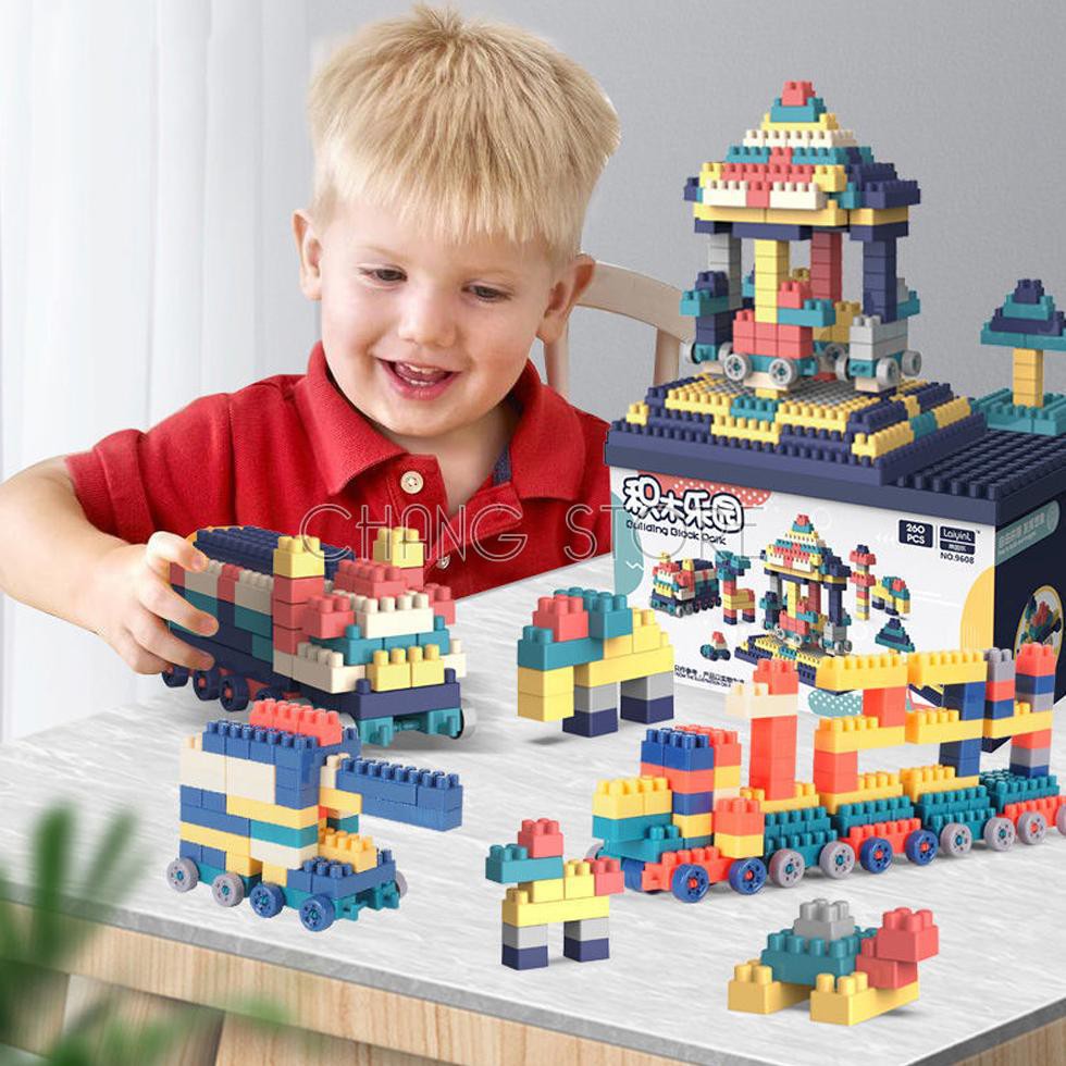  Bộ xếp hình lego 520 chi tiết siêu trí tuệ vòng quay khổng lồ cho bé