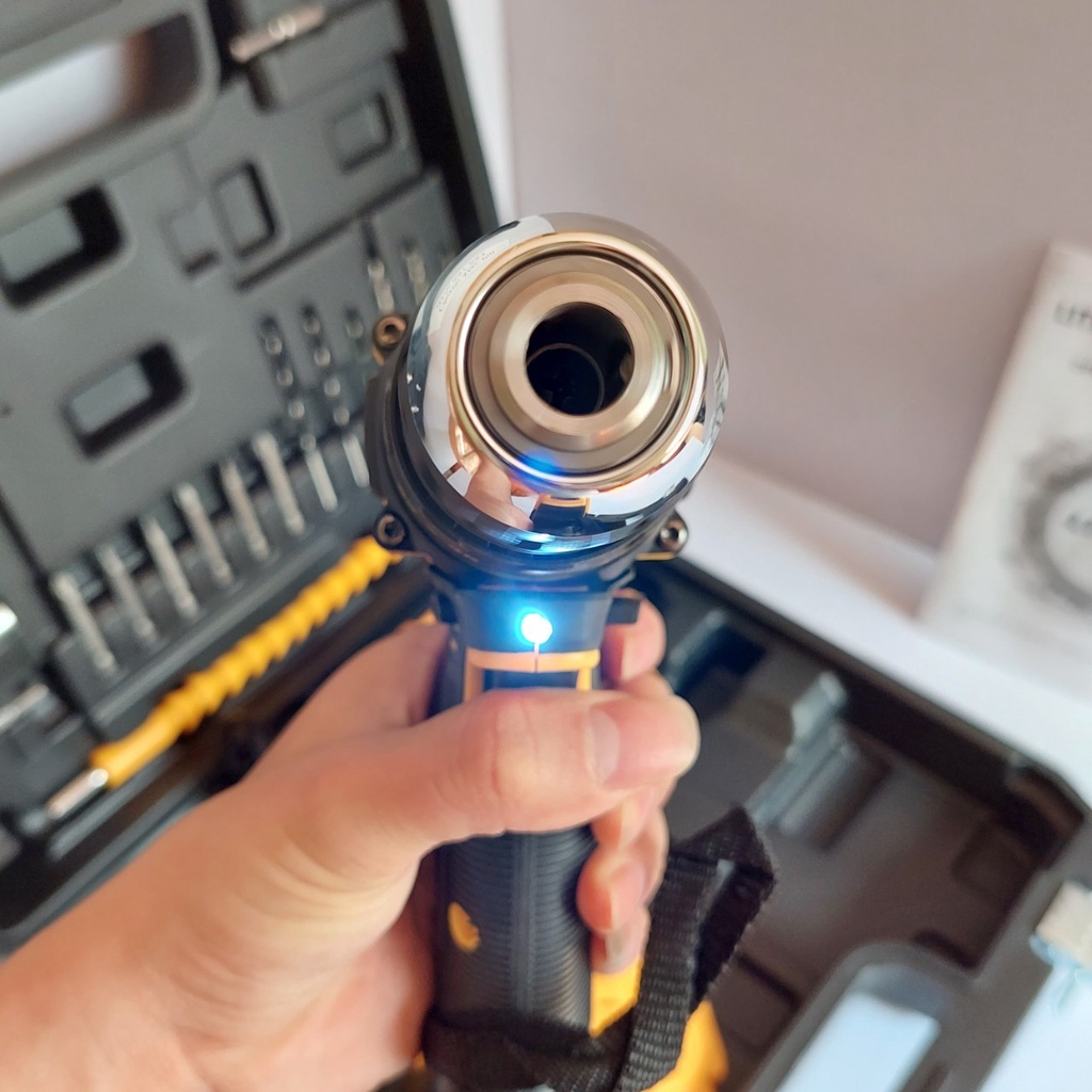 Máy Khoan Pin De.Wat 20v 3 chế độ - 35 cấp trượt