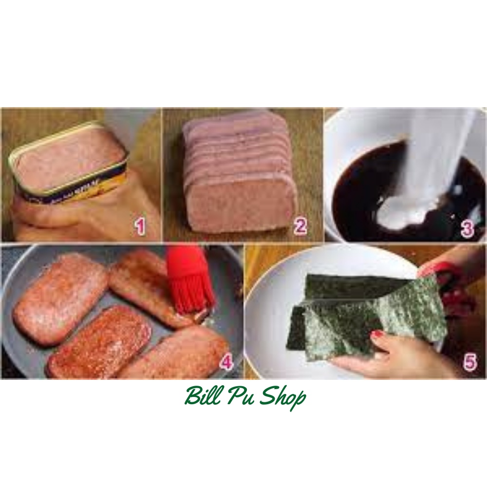 Thịt hộp Hàn Quốc - Thịt hộp LOTTE THE LUNCHEON MEAT hộp 340g [Date 07/2024]