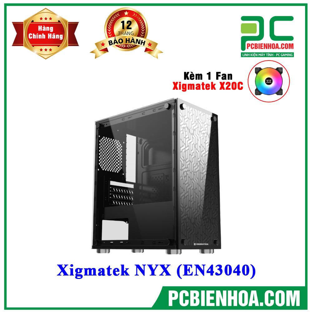 Vỏ máy tính XIGMATEK NYX (EN43040)-M-ATX2 SIDE TEMPERED  | BigBuy360 - bigbuy360.vn