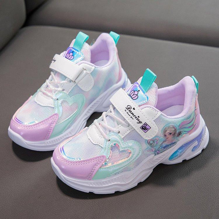 Giày Thể Thao Công Chúa Siêu Đẹp Mềm Êm Chân Cho Bé