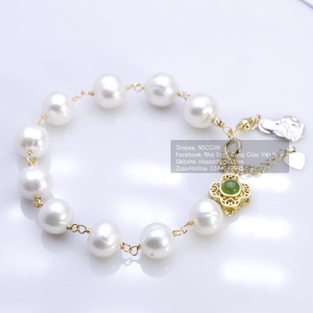 Vòng Mân Côi - Tràng hạt đeo tay NT-4 Quà tặng Công Giáo, GIÁNG SINH, Lễ quan thầy, sinh nhật