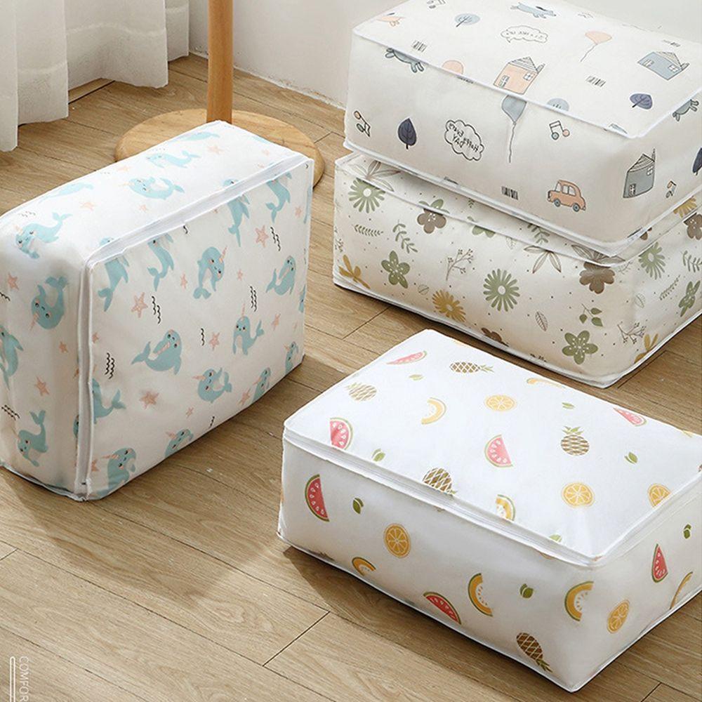 Túi Phân Loại Chăn Mền / Quần Áo Bằng PEVA Chống Ẩm Dễ Thương Tiện Dụng