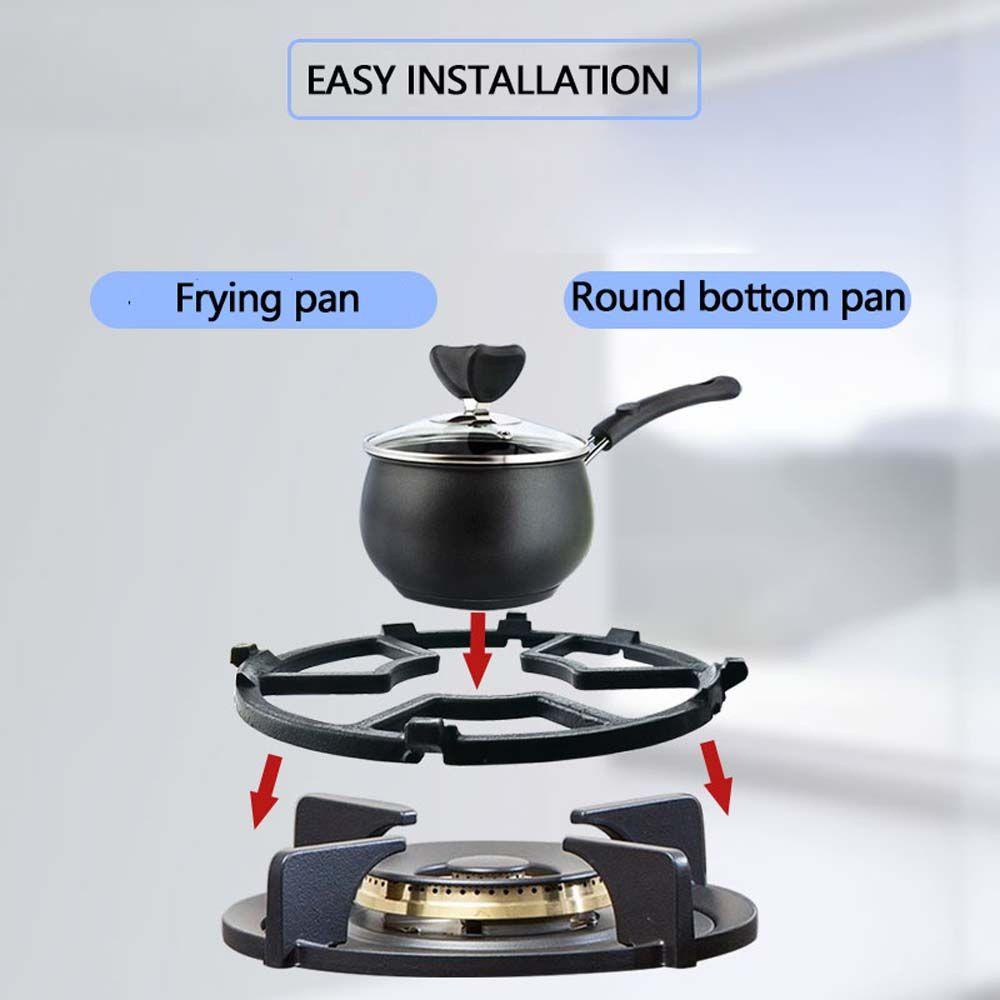 NICKOLAS Giá Đỡ Chảo Nấu Ăn Bằng Sắt Tiện Dụng Cho Nhà Bếp