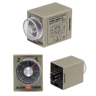 rơle thời gian AH3-3. Timer thời gian - AH3_3 1s