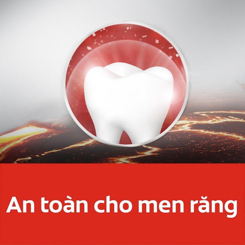 Kem đánh răng trắng răng colgate optic white từ khoáng núi lửa 100g