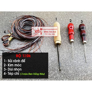Dụng cụ khâu giày dép (Trọn bộ đầy đủ như ảnh mô tả)